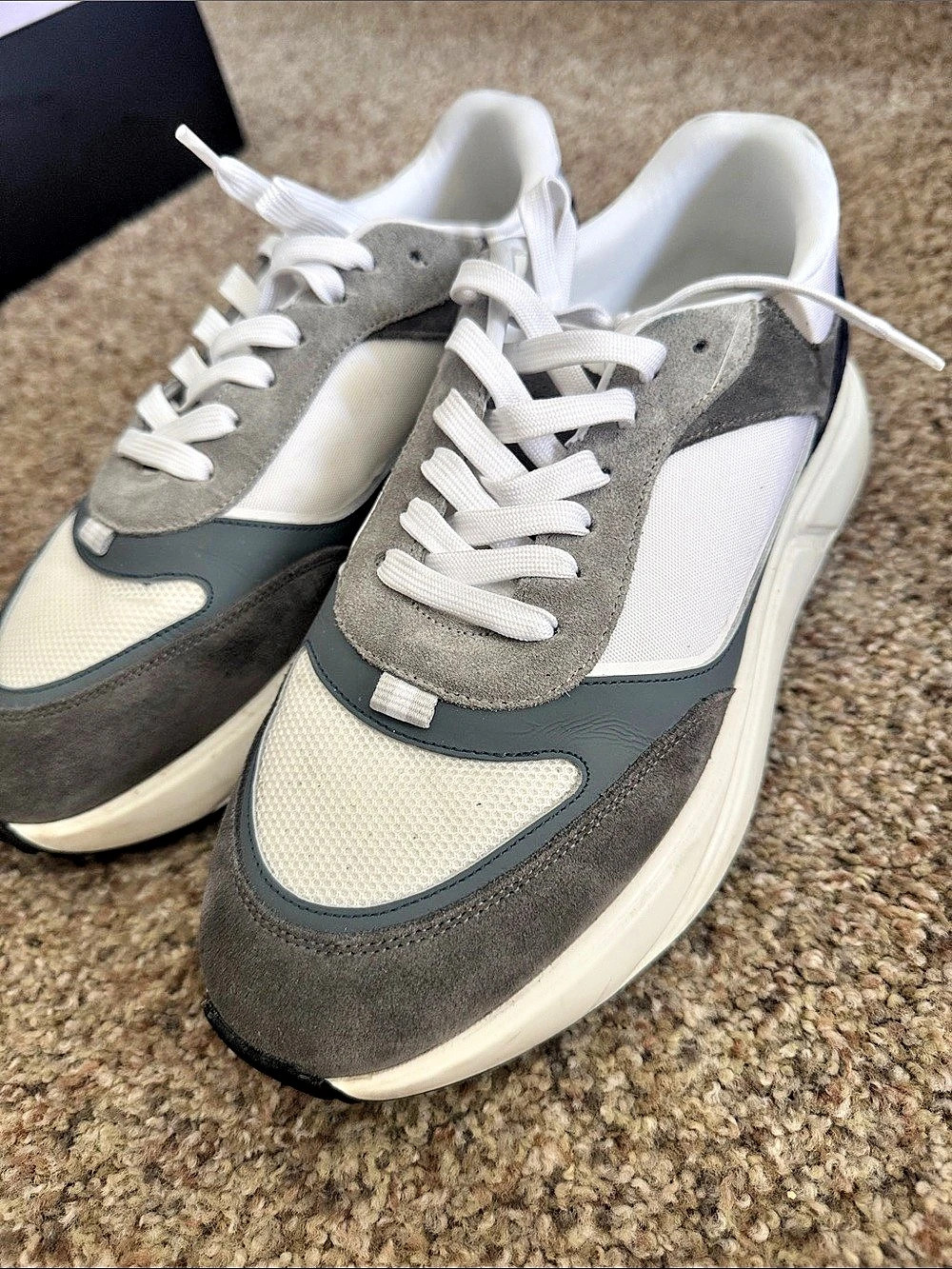 ARNE Runner Men's Sneakers US 10 Gray & White